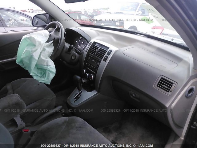 KM8JN12D07U589884 - 2007 HYUNDAI TUCSON SE/LIMITED BLACK photo 5