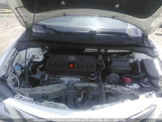 19VDE1F78DE009919 - 2013 ACURA ILX 20 TECH WHITE photo 10