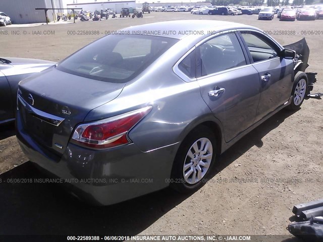 1N4AL3AP1EN339939 - 2014 NISSAN ALTIMA 2.5/S/SV/SL GRAY photo 4