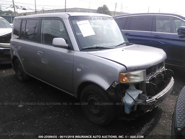 JTLKT324254029635 - 2005 TOYOTA SCION XB ვერცხლისფერი ფოტო 1