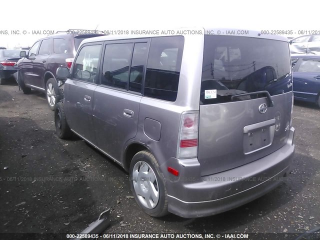 JTLKT324254029635 - 2005 TOYOTA SCION XB ვერცხლისფერი ფოტო 3