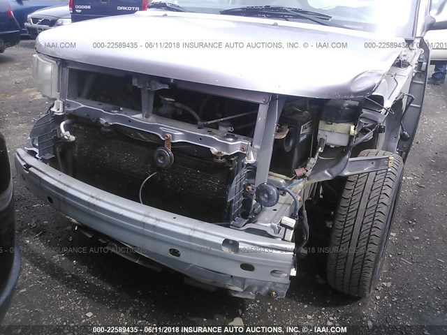 JTLKT324254029635 - 2005 TOYOTA SCION XB ვერცხლისფერი ფოტო 6
