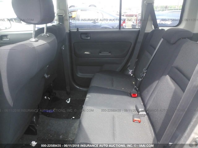 JTLKT324254029635 - 2005 TOYOTA SCION XB ვერცხლისფერი ფოტო 8