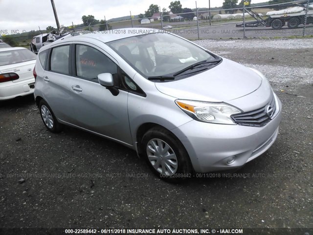 3N1CE2CP2GL389744 - 2016 NISSAN VERSA NOTE S/S PLUS/SV/SL/SR SILVER photo 1