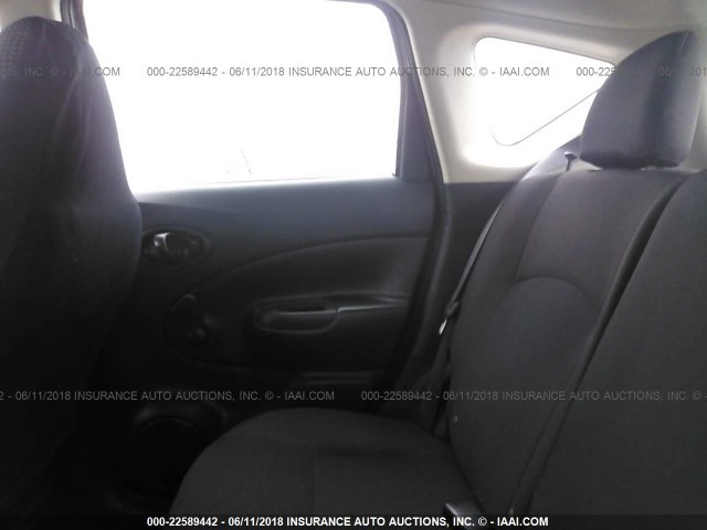3N1CE2CP2GL389744 - 2016 NISSAN VERSA NOTE S/S PLUS/SV/SL/SR SILVER photo 8