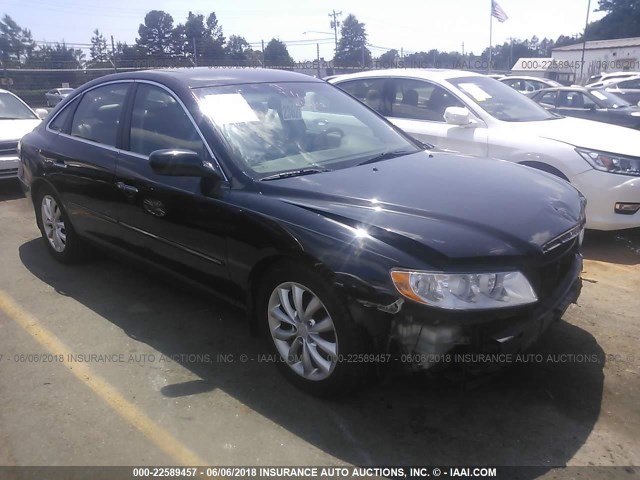 KMHFC46F66A105466 - 2006 HYUNDAI AZERA SE/LIMITED BLACK photo 1