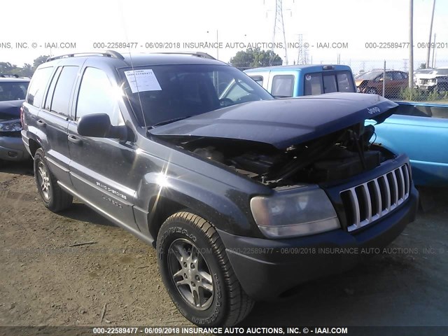 1J4GW48S84C383520 - 2004 JEEP GRAND CHEROKEE LAREDO/COLUMBIA/FREEDOM შავი ფოტო 1