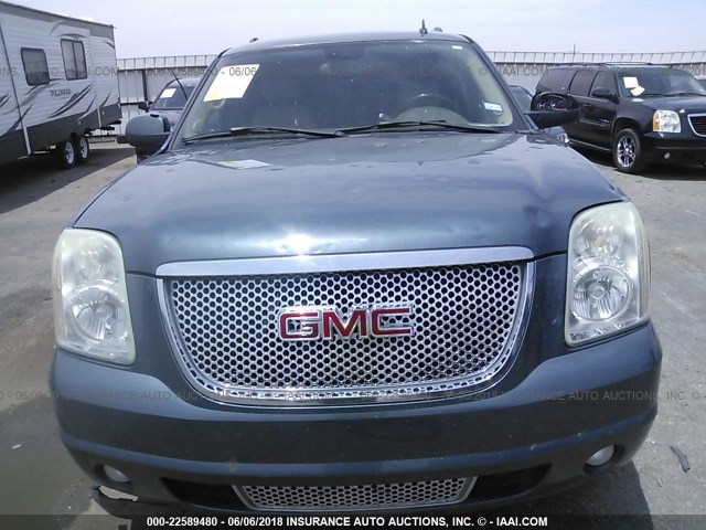 1GKFK66857J281189 - 2007 GMC YUKON XL DENALI BLUE photo 6