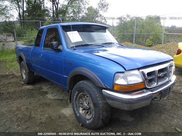1FTZR15X7WPB38840 - 1998 FORD RANGER SUPER CAB BLUE photo 6