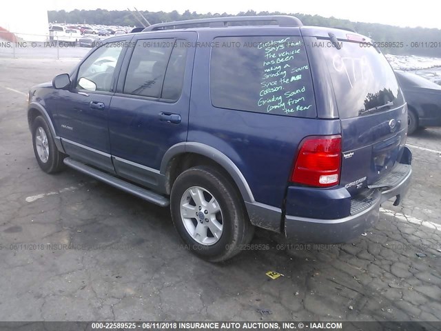 1FMZU63K64UA12210 - 2004 FORD EXPLORER XLT/XLT SPORT/NBX 蓝色 照片 3