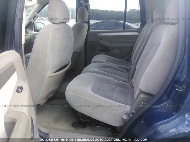 1FMZU63K64UA12210 - 2004 FORD EXPLORER XLT/XLT SPORT/NBX 蓝色 照片 8