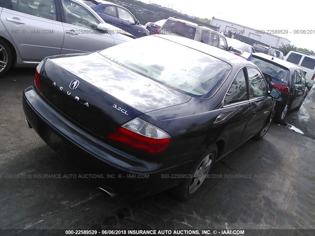 19UYA42483A010508 - 2003 ACURA 3.2CL BLACK photo 4