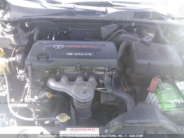 4T1BE32K75U025032 - 2005 TOYOTA CAMRY LE/XLE/SE შავი ფოტო 10