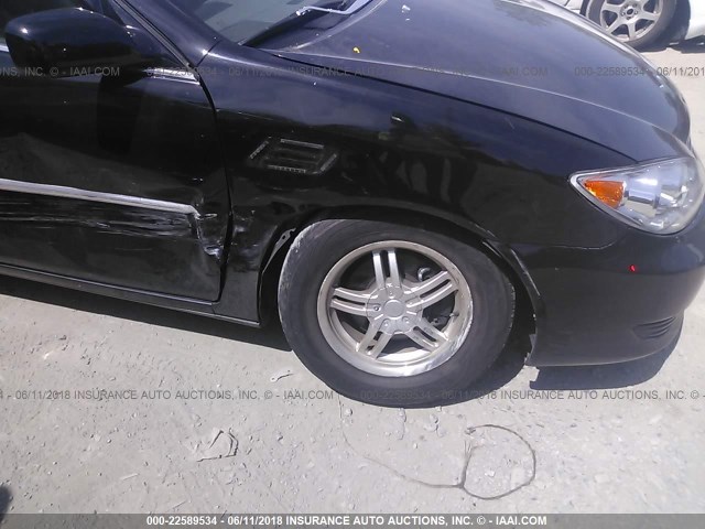 4T1BE32K75U025032 - 2005 TOYOTA CAMRY LE/XLE/SE შავი ფოტო 6