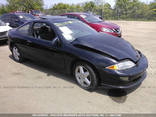 1G1JF12TXV7129788 - 1997 CHEVROLET CAVALIER Z24 BLACK photo 1