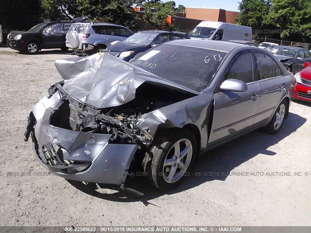 5NPEU46F77H231116 - 2007 HYUNDAI SONATA SE/LIMITED GRAY photo 2