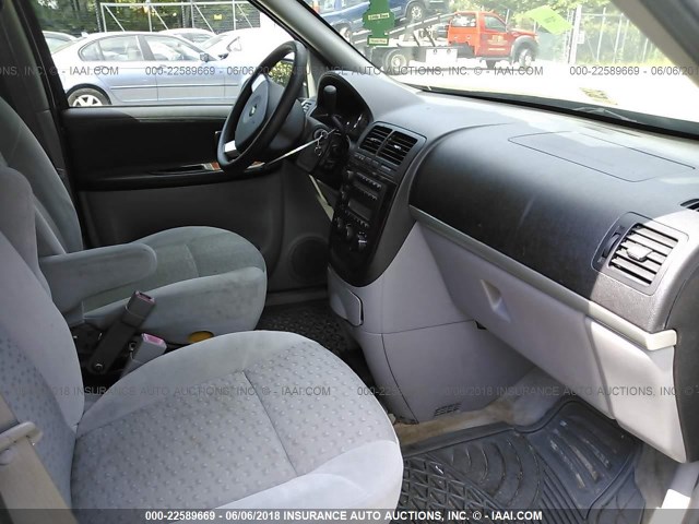 1GNDU23W87D178993 - 2007 CHEVROLET UPLANDER LS BLUE photo 5