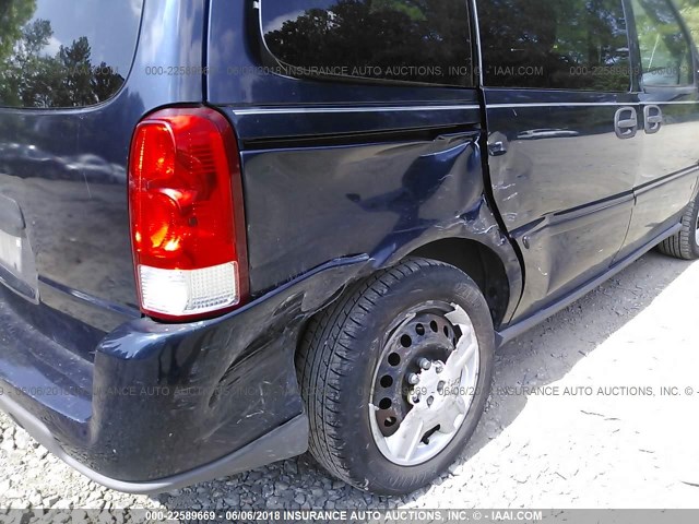 1GNDU23W87D178993 - 2007 CHEVROLET UPLANDER LS BLUE photo 6