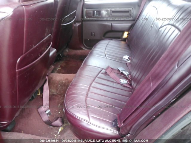 1G4BR8376PW403716 - 1993 BUICK ROADMASTER ESTATE BURGUNDY photo 8