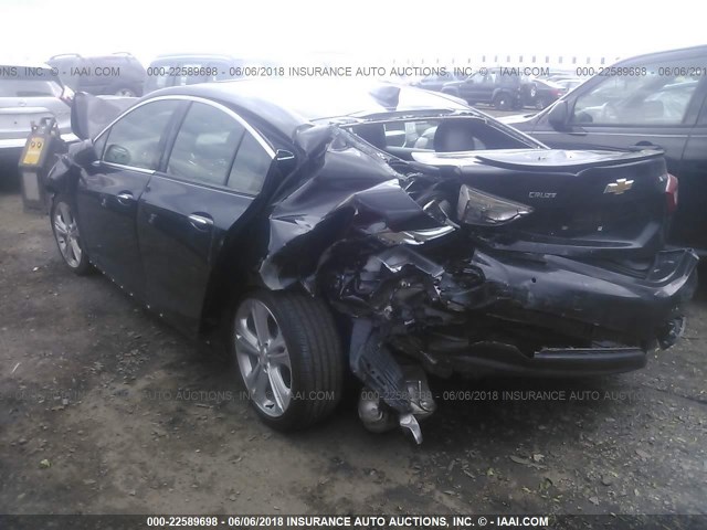 1G1BF5SM7H7153121 - 2017 CHEVROLET CRUZE PREMIER 黑色 照片 3