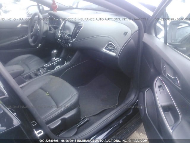 1G1BF5SM7H7153121 - 2017 CHEVROLET CRUZE PREMIER 黑色 照片 5