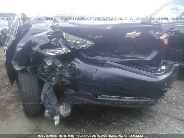 1G1BF5SM7H7153121 - 2017 CHEVROLET CRUZE PREMIER 黑色 照片 6