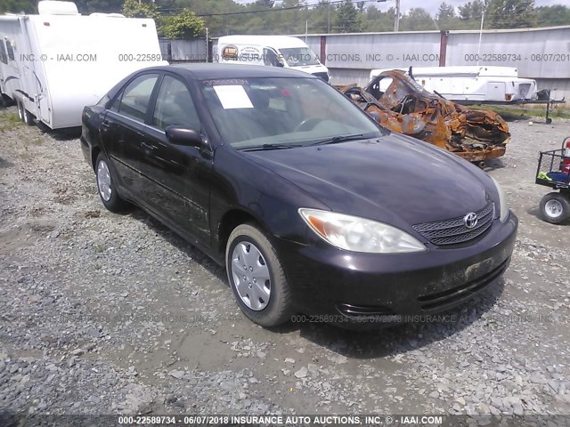 JTDBE32K220115504 - 2002 TOYOTA CAMRY LE/XLE/SE BROWN photo 1