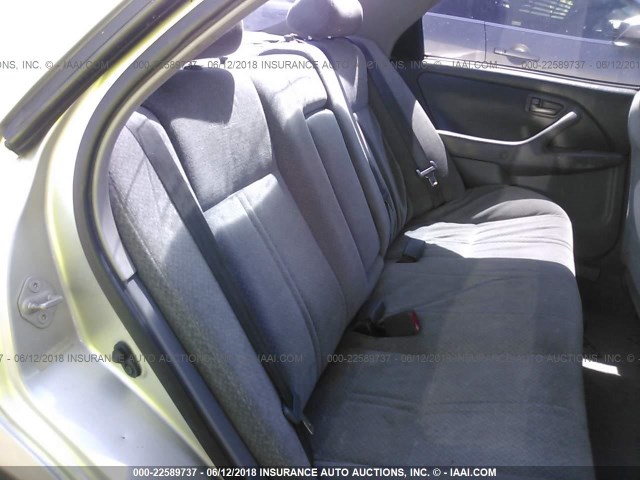 JT2BG28K4Y0455153 - 2000 TOYOTA CAMRY LE/XLE Silber Foto 8