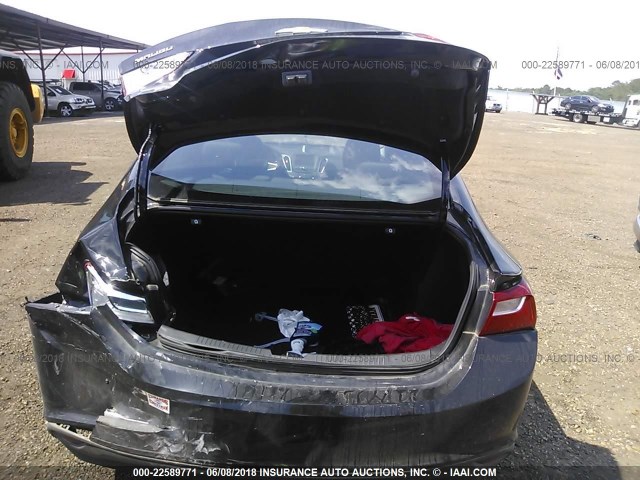 1G1ZB5ST9HF218865 - 2017 CHEVROLET MALIBU LS შავი ფოტო 6