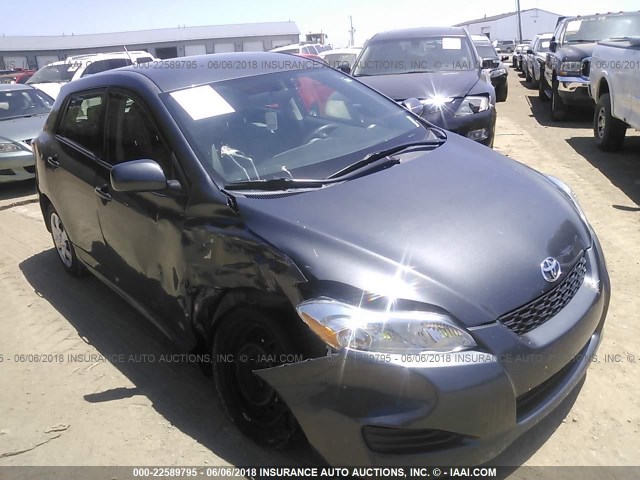 2T1KU40E59C172432 - 2009 TOYOTA COROLLA MATRIX  GRAY photo 1