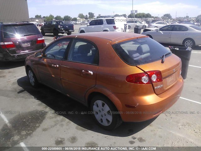 KL5JD66Z56K320256 - 2006 SUZUKI RENO ORANGE photo 3