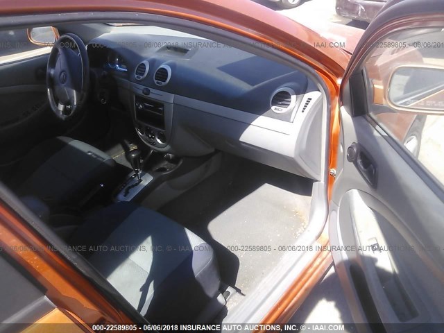 KL5JD66Z56K320256 - 2006 SUZUKI RENO ORANGE photo 5