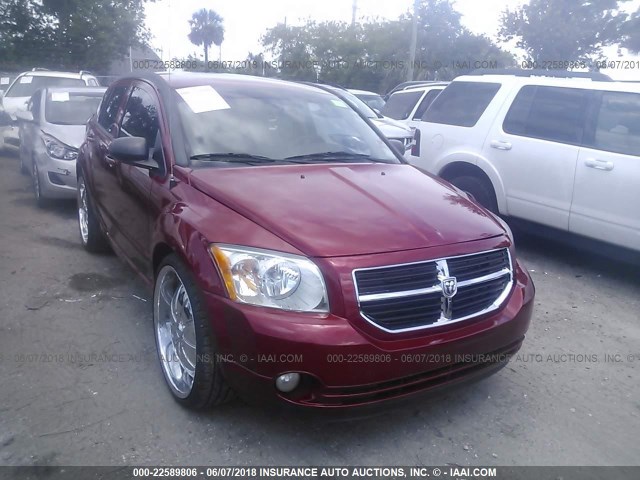 1B3CB3HA9AD616586 - 2010 DODGE CALIBER MAINSTREET RED photo 6