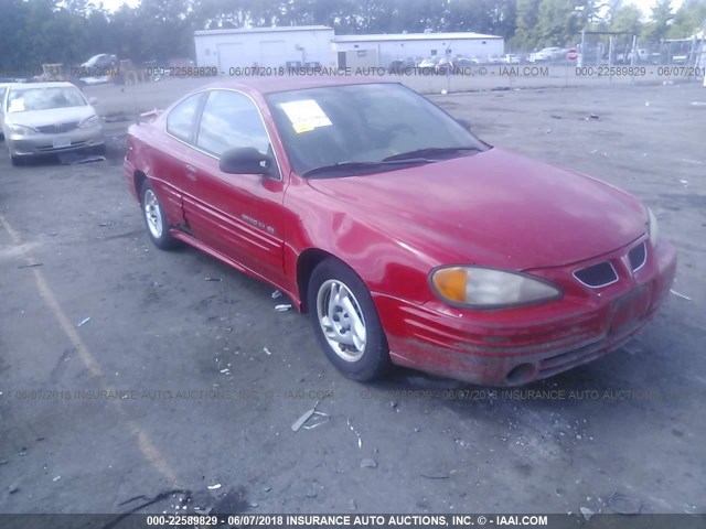 1G2NF12T41M595936 - 2001 PONTIAC GRAND AM SE1 RED photo 1