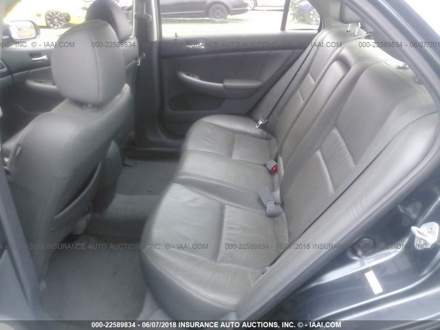 JHMCN36587C002458 - 2007 HONDA ACCORD HYBRID BLUE photo 8