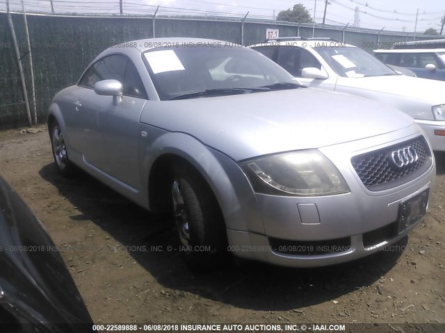 TRUUC28N4Y1076322 - 2000 AUDI TT QUATTRO SILVER photo 1