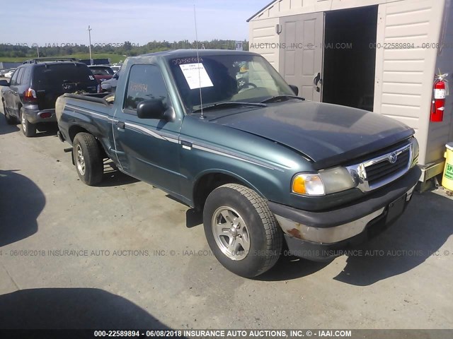 4F4YR12C0WTM39848 - 1998 MAZDA B2500 GREEN photo 1