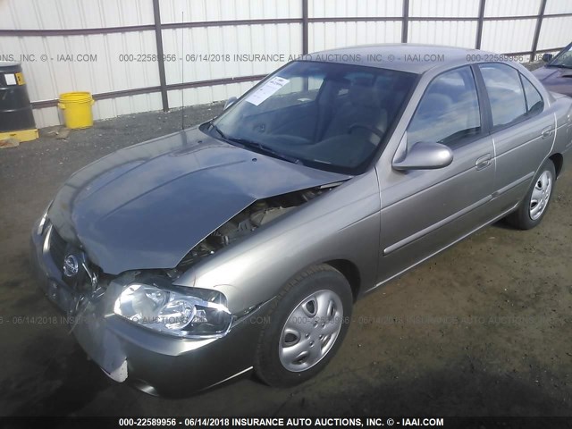 3N1CB51DX4L832317 - 2004 NISSAN SENTRA 1.8/1.8S SILVER photo 2