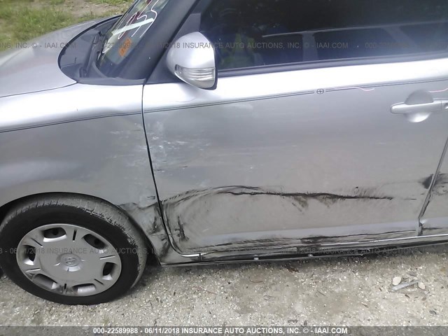 JTLKE50E691093993 - 2009 TOYOTA SCION XB ვერცხლისფერი ფოტო 6