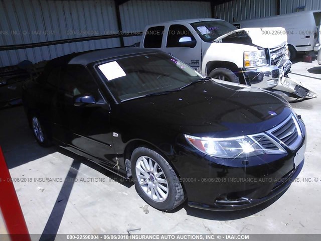 YS3FB79Y486001675 - 2008 SAAB 9-3 2.0T BLACK photo 1