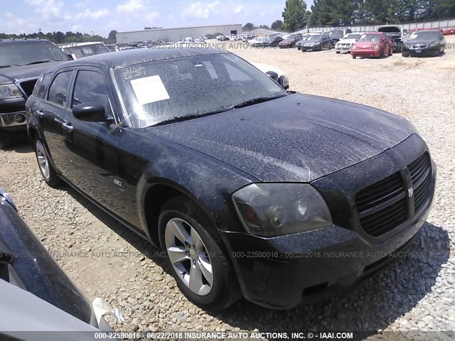 2D4FV47T76H349585 - 2006 DODGE MAGNUM SE BLACK photo 1