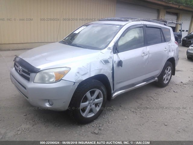 JTMBD31V366002131 - 2006 TOYOTA RAV4 LIMITED GRAY photo 2