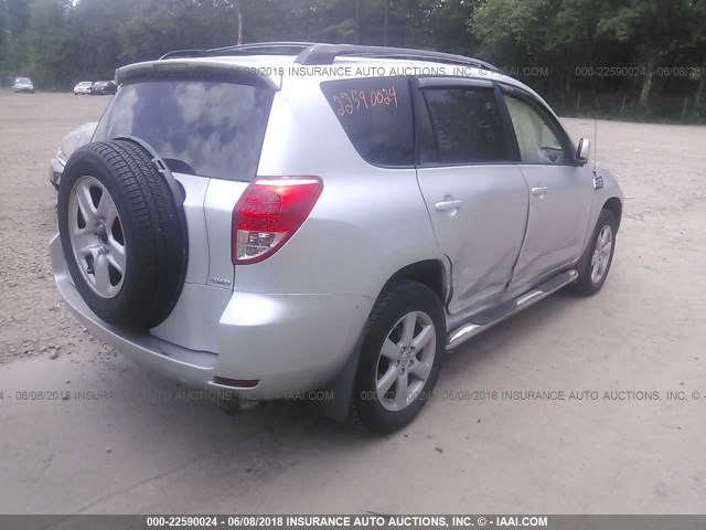 JTMBD31V366002131 - 2006 TOYOTA RAV4 LIMITED GRAY photo 4