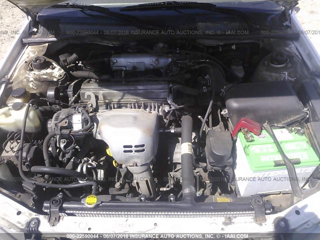 4T1BG22K7WU358210 - 1998 TOYOTA CAMRY CE/LE/XLE WHITE photo 10