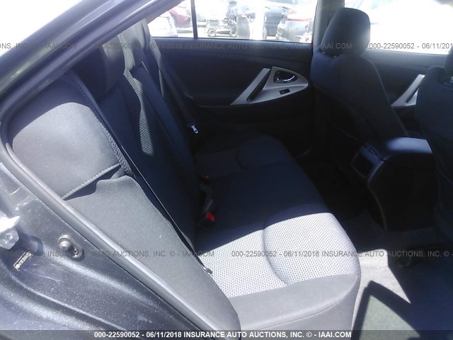 4T1BF3EK4AU097888 - 2010 TOYOTA CAMRY SE/LE/XLE GRAY photo 8