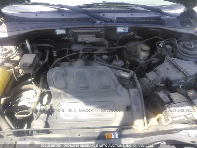 4F2CU08161KM69548 - 2001 MAZDA TRIBUTE LX/ES 黑色 照片 10