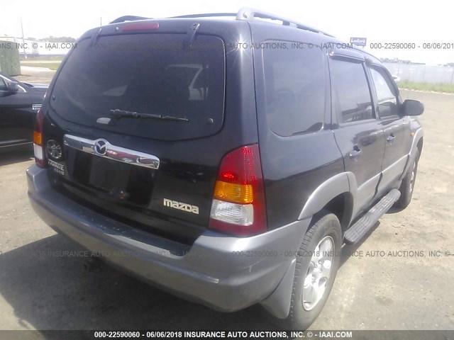 4F2CU08161KM69548 - 2001 MAZDA TRIBUTE LX/ES 黑色 照片 4
