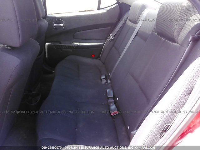 2G2WP552281118858 - 2008 PONTIAC GRAND PRIX RED photo 8