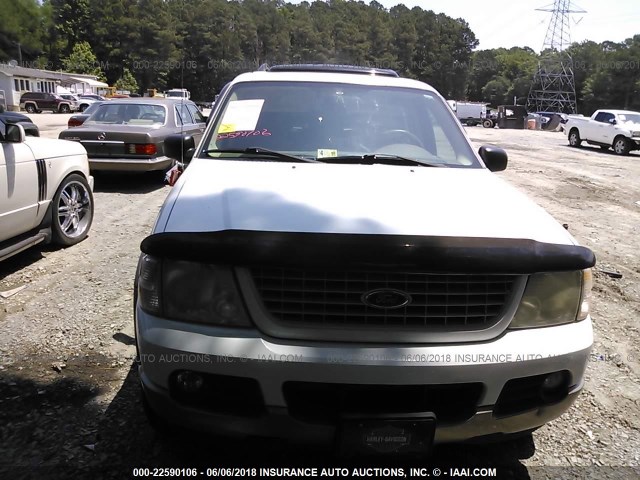 1FMZU74K63UA10511 - 2003 FORD EXPLORER EDDIE BAUER WHITE photo 6