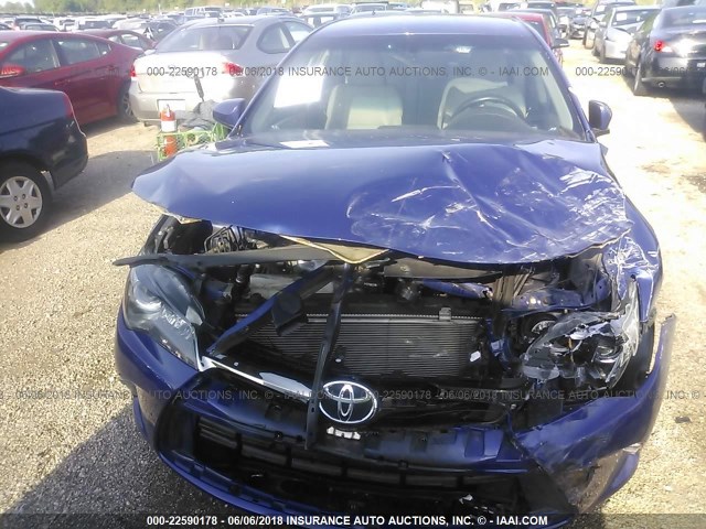 4T1BF1FK4FU905151 - 2015 TOYOTA CAMRY LE/XLE/SE/XSE BLUE photo 6